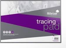 Image of Silvine A3 Professional Tracing Pad. 50 Sheets of Quality Heavyweight...