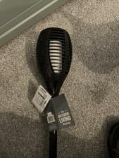 Image of 2x (A Pair) Solar Powered Flickering Torch LED Dancing Flame Garden Patio