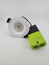 Image of Luceco FType LED Fire Rated Downlight Regressed 6W 2700K Warm White IP65