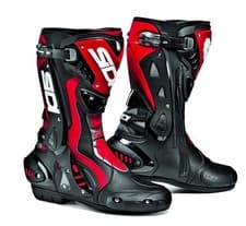 Image of Sidi ST CE Motorcycle Super Bike Boots Black Red
