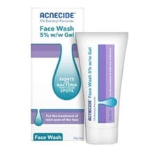 Image of Acnecide Face Wash, 50g, For Acne Treatment & Spot Treatment with 5% Benzoyl