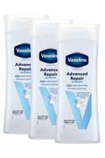 Image of Vaseline Intensive Care Advanced Repair Unscented Body Lotion 200ml x3