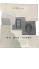 Image of Lightwave L21412TF smart lighting Smart socket kit Stainless steel White