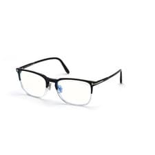 Image of Tom Ford FT5699-B 005 Black Crystal Square Eyeglasses Frame Optical Glasses 55mm