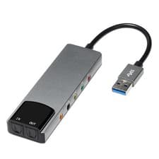 Image of USB Sound Card 5.1 Channel External Audio Card SPDIF Optical for PC Laptop