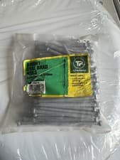 Image of bright oval brad nails 100mm 2.5kg large diameter