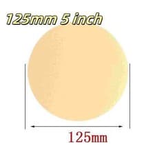 Image of Self Adhesive Sanding Discs 60-1000 Grit Yellow Sticky Backed Pad 125mm 5 inch