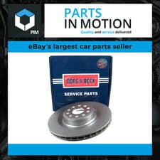 Image of 2x Brake Discs Pair Vented Rear 365mm BBD6261S Borg & Beck Set 102763200B New