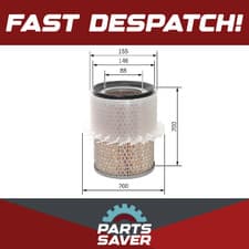 Image of Air Filter fits MITSUBISHI L400 2.5D 95 to 00 4D56-TD Bosch MD620563 MR239466
