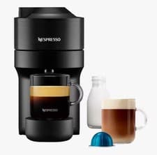 Image of Nespresso Vertuo Pop Coffee Pod Machine by DeLonghi Black C Grade