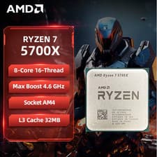 Image of AMD Ryzen 7 5700X Processor 4.6GHz 8 Cores AM5| OEM | New Sealed | UK Seller