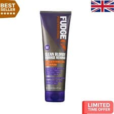 Image of Professional Clean Blonde Damage Rewind Shampoo - Intense Purple Toning 250ml