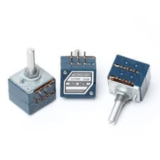Image of Japan ALPS RK27 Volume Log Potentiometer Dual A10K A20K A50K A100K A250K A500k