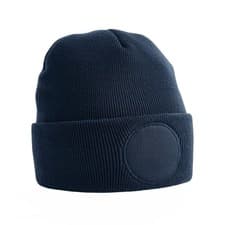 Image of Beechfield Unisex Circular Patch Cuffed Beanie RW7304