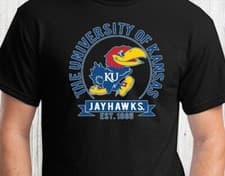 Image of KU - Kansas Jayhawks - Americas Favorite - Unisex - Fast Shipping