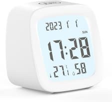 Image of Digital Alarm Clock for Heavy Sleepers, Loud Alarm Clocks Bedside Digital Clock