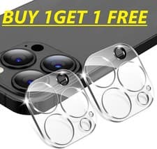 Image of Tempered Glass CAMERA LENS Cover Protector for Iphone 17 Pro Max 16 15 14 13 12