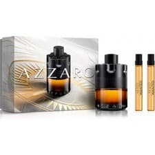 Image of Azzaro The Most Wanted Parfum 100ml Spray Gift Set Brand New