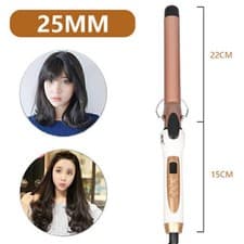 Image of 9mm-32mm Hair Curler Wand Tongs Curling Iron Ceramic Curling Wand Fast Heat Up