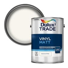 Image of 5L Dulux Trade Paint V/Matt Light & Space Absolute White