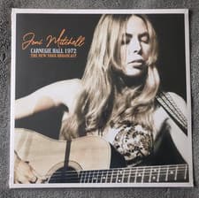 Image of JONI MITCHELL - CARNEGIE HALL 1972 - Vinyl Record 2 x LP New and Sealed