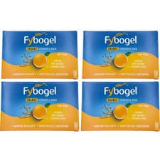Image of Fybogel Orange Ispaghula Husk Fibre Drink 30 Sachets - 4 Pack | Exp 02/2029