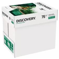 Image of Discovery Eco-efficient A4 Printer Paper 75 gsm Smooth White 2500 Sheets