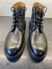 Image of CLARKS CLARKDALE BUD BLACK BOOTS SIZE 8. BRAND NEW WITH TAGS. RRP £99.00.