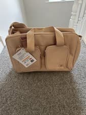 Image of New With Tags My Babiie Blush Changing Bag With Changing Mat And Bottle Holder