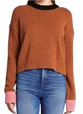 Image of NWT A.L.C. Hayes Alpaca & Wool Colorblock Sweater XS