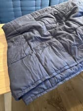 Image of Weighted Blanket Grey. Never Used. Single