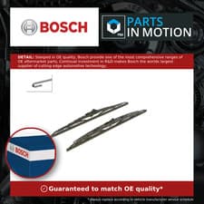 Image of 2x Wiper Blades (Pair) SP18/18S 3397001765 Bosch Super Plus 450/450mm 18/18 inch
