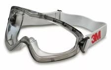 Image of 3M 2890 Series Safety Goggles, Anti-Scratch and Anti-Fog