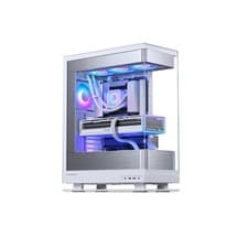 Image of Phanteks Evolv X2 DRGB Tempered Glass Mid Tower Gaming PC Case - Matte White