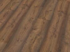 Image of DARK BROWN LAMINATE OAK FLOORING MODENA 8MM 2.22M2 X 7 PACKS