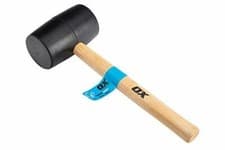 Image of OX Tools OX-T081732 Trade Black Rubber Mallet - 32 oz