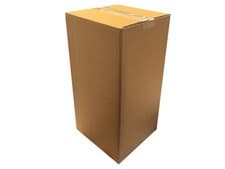 Image of New Plain Strong Double Walled Shipping Box – 20cm x 19cm x 40cm