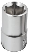Image of LASER 1639 Socket Wrench Insert 3/8" Drive 14mm Spanner Chrome Vanadium Steel