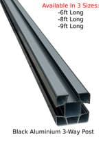 Image of Shadow/Slatted Composite Garden Fencing Materials