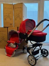 Image of New Boxed Lightweight Pushchair Stroller 2 In 1 Foldable