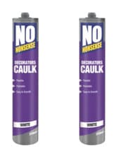 Image of X2 No Nonsense Flexible Decorators Caulk White 310ml