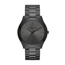 Image of Michael Kors Slim Runway Watch MK8507, Black Stainless Steel