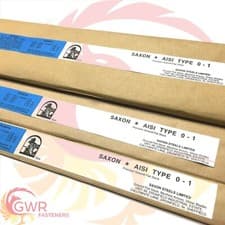 Image of 8mm Ground Flat Stock - 01 Tool Steel Gauge Plate - 100mm 200mm 500mm Lengths