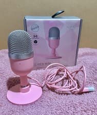 Image of Razer Seiren Mini USB Quartz Pink Condenser Microphone for Streaming
