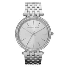 Image of Michael Kors Ladies Watch Darci 39mm Silver MK3190