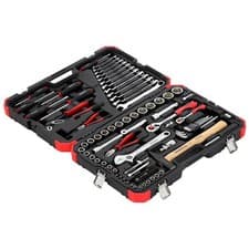 Image of Gedore RED Socket Wrench Set 1/4" + 1/2" 100 Pieces 4-32 mm