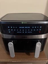 Image of Tower Vortex Dual Basket Air Fryer 9L – Black – Ex-Display – Fully Working