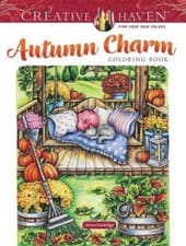 Image of Creative Haven Autumn Charm Coloring Book