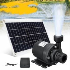 Image of 50W Solar Water Pump Kit for Garden Pond Fountain with 800L/H Flow Rate