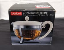 Image of Bodum Chambord Tea Pot, 44 oz